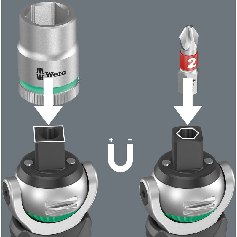 Wera Werk - Werkzeugset Zyklop Pocket Set 4 05004285001 27-teilig  − 1 Stück