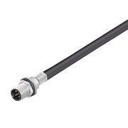Weidmüller - Rundsteckverbinder, Einbau (mit Leitung) Steckverbinder SAIE-M12S-8S2.0U HW Stift, M12