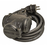 Walther Werke - Kabeltrommel 3-fach Verteiler Steckdose 39100301100304 10m H07RN-F3G1,5