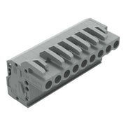 WAGO - Kabelsteckverbinder für Leiterplattensteckverbinder 1-Leiter Federleiste 232-109/026-000 CAGECLAMP 2,5mm²,gr − 50 Stück