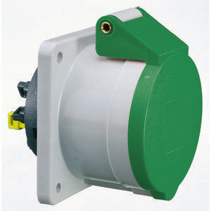 Bals Elektrotech - CEE-Anbausteckdose (IEC 60309) Anbausteckdose gerade 16A 13689 3p >50V 10h IP44