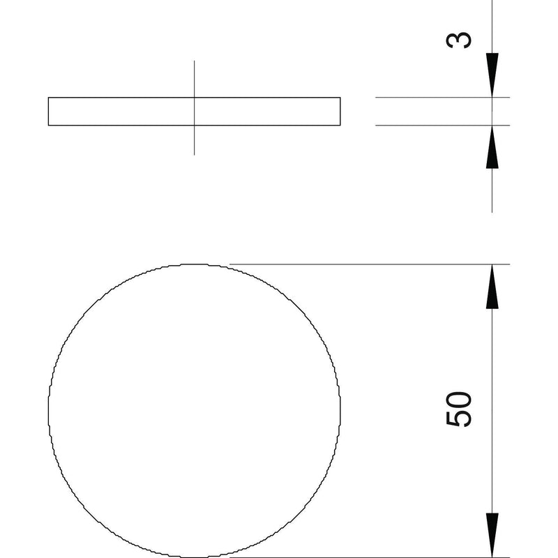 OBO Bettermann - Durchführungstülle Staubschutzplättchen 107 S VTEC PG42 PG42, ZPE, schwarz − 100 Stück