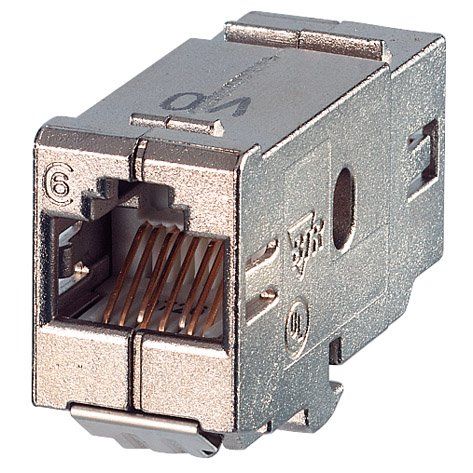 Mennekes - Zubehör/Ersatzteile für CEE-Steckvorrichtungen (IEC 60309) Kupplung 25038 E-DAT modul Cat.8(8)