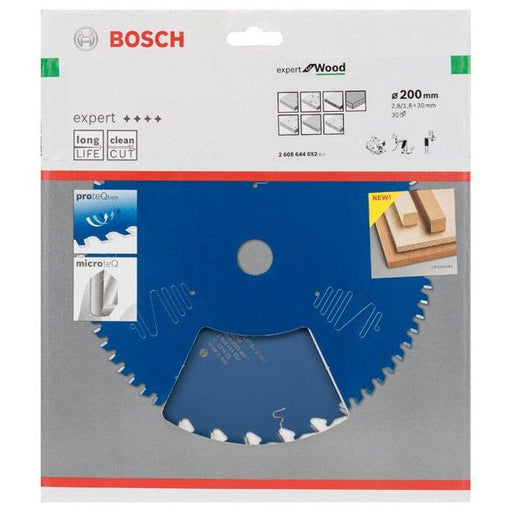 Bosch - Kreissägeblatt Expert for 2608644052 Wood H 200 x 30 Z30