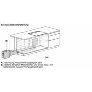 Bosch - Zubehör/Ersatzteile für Dunstabzugshauben Einbausatz Montageset DSZ1WW1M1 f. abnehmb. Lüfter