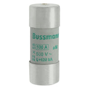 Eaton - Zylindrische Sicherung Sicherungseinsatz Nieders. CYL AM 22,#C22M100S 100A AC 500V 120kA − 10 Stück