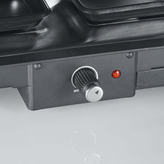 Severin - Raclette Raclette-Grill RG 2374 eds-geb/sw m.Naturgrillstein