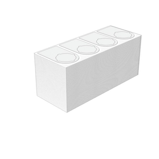 Weidmüller - Kennzeichnungsmaterial Gerätemarkierung SM-FO 27/18-22 MM WS halogenf.,kleb.,27mm − 500 Stück