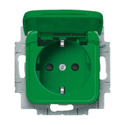 Busch-Jaeger - Steckdose SCHUKO Steckdosen-Einsatz 20 EUKB-13-212-101 grün RAL6032