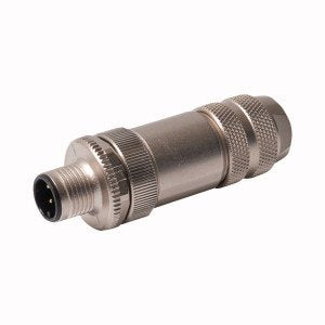 Turck - Rundsteckverbinder, feldkonfektionierbar (Industriesteckverbinder) Steckverbinder FWM12ST5DGSBMESH8 konfektionierbar