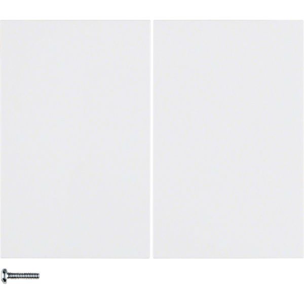 Berker - Bedienelement intelligent Taste 2fach 85142179 polarweiß glänzend