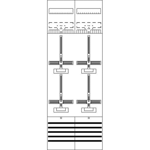 Striebel&amp;John - Zählerfeld Zählerfeld DF29B4 9RE 4Z vorverdrahtet − 1 Stück by Striebel&amp;John
