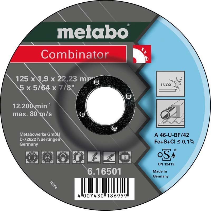 Metabowerke - Trenn-/Schleifscheibe Trenn- u. Schruppscheibe 616501000 Inox Combinator