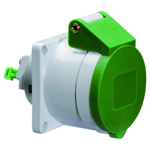 Bals Elektrotech - CEE-Anbausteckdose (IEC 60309) Anbausteckdose gerade 16A 13672 3p >50V 2h IP44