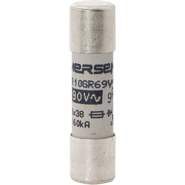Mersen - Zylindrische Sicherung Sicherungseinsatz zyl. HL FR10GR69V30 10x38 gR 30A/690V − 10 Stück