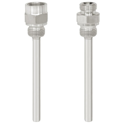 Wika Wiegand - Zubehör/Ersatzteile für Sensoren für Heizung, Klima und Lüftung Schutzrohr TW45-F f. 8mm 3244334 G1/2B G1/2inn 82mm
