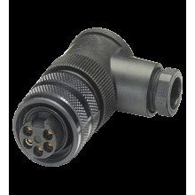 Pepperl+Fuchs Fabrik - Rundsteckverbinder, feldkonfektionierbar (Industriesteckverbinder) Kabeldose, konfektionierba V95-W r