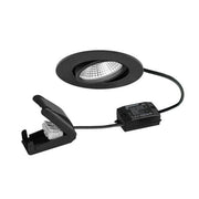 Brumberg Leuchten - Downlight/Strahler/Flutlicht LED-Einbaustrahler 230V 38484183AB 3000K, sw