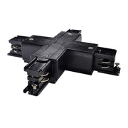 Abalight - Elektrisches Zubehör/Ersatzteile für Leuchten X-Verbinder TRACK-X-Verbinder-B schwarz
