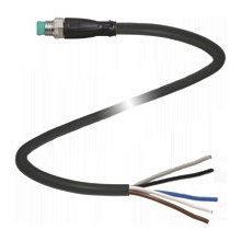 Pepperl+Fuchs Fabrik - Konfektioniertes Sensor-Aktor-Kabel Kabelstecker V311S-GM-BK1M-PUR-U