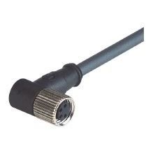 Belden - Konfektioniertes Sensor-Aktor-Kabel Kupplung m.Schraubver.,gew RKMWV 4-07/5m 4pol.,M8,5m Kab.PVC − 10 Stück