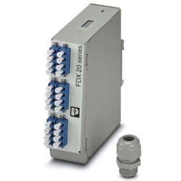 Phoenix Contact - System-Patchpanel LWL Spleißbox 12xLC-D FOCFDX20PPLCQ6OSPPT9 OS2