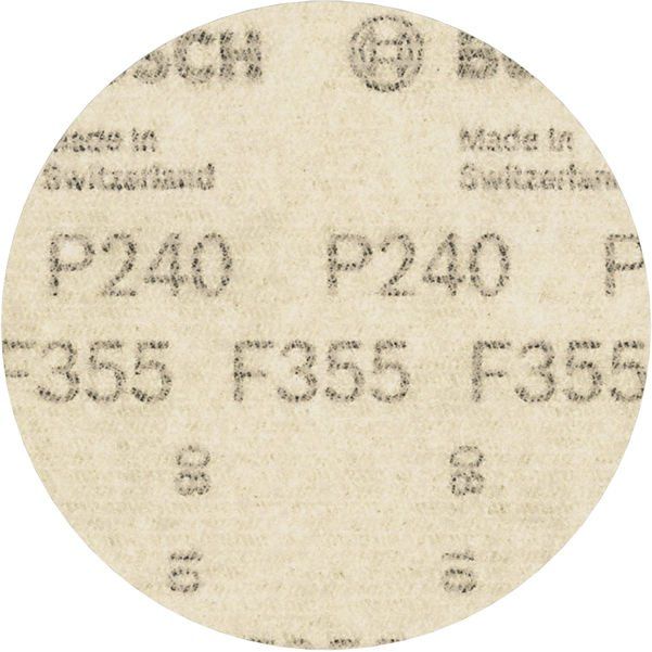 Bosch - Schleifpapier/Schleifvlies PRO F355 Schleifblatt, 125 2608606758 mm, 240, 10-tlg
