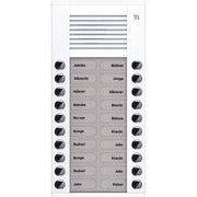 TCS Tür Control - Türstation für Türkommunikation Audioaußenstation 2-reihig PES20-WS/04 20 Tasten AP weiß