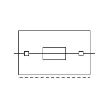 WAGO GmbH & Co. KG - Sicherungs-Reihenklemme 3-Leiter-Sicherungsklemme 2002-1711 2,5mm² gr, Si.halter  − 50 Stück