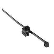 HellermannTyton - Kabelbinder Befestigungsbinder T50ROSEC5B-W schwarz − 500 Stück