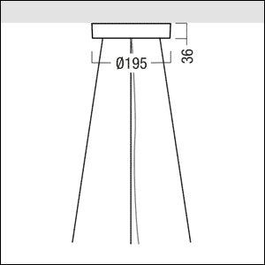 Zumtobel - Mechanisches Zubehör/Ersatzteile für Leuchten Seilabhängung ONDA2 AST4
