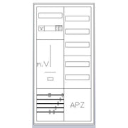 ABN - Zähler-Komplettschrank Zählerschrank S27ZA610 1Z 1V 1APZ sHS/ZSK