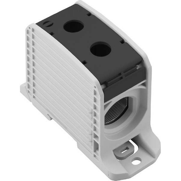 Weidmüller - Durchgangs-Reihenklemme Potentialverteilerklemme WPD1331X300/1X300BK 300, 340A, Pole: 1