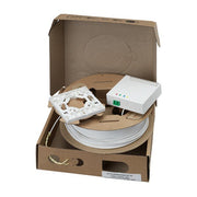 Rutenbeck - LWL-Abzweigdose FTTH-Anschlussset 1xLC-D OS2 APC 50m 2,3mm
