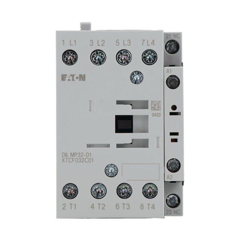 Eaton - Leistungsschütz zum Schalten von Wechselstrom Leistungsschütz 4polig DILMP32-01#118912 32A 1Ö 24V 50/60Hz
