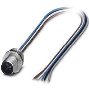 Phoenix Contact - Rundsteckverbinder, feldkonfektionierbar (Industriesteckverbinder) Einbaustecker M12 SACC-E-M12MS-5CON-PG Industrie -PG9/0,5