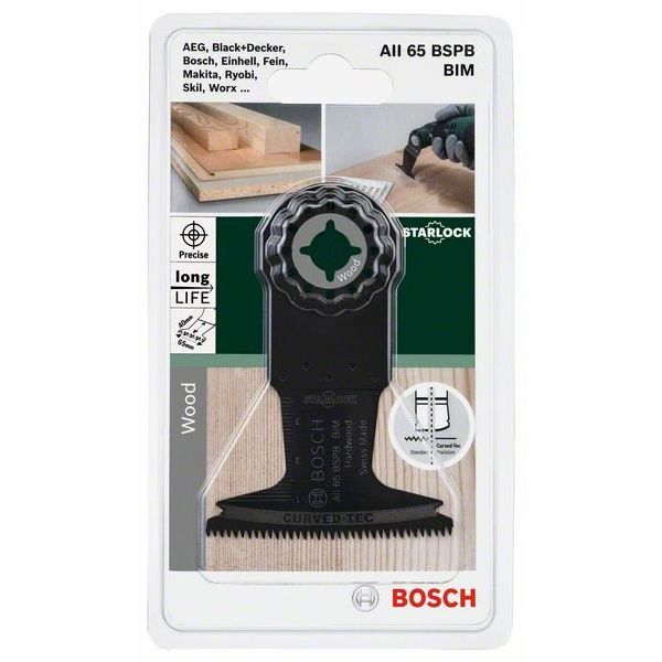 Bosch Power Tools - Blatt für Oszillierer Tauchsägebl Starlock 2609256C63 AII 65 BSPB  − 1 Stück