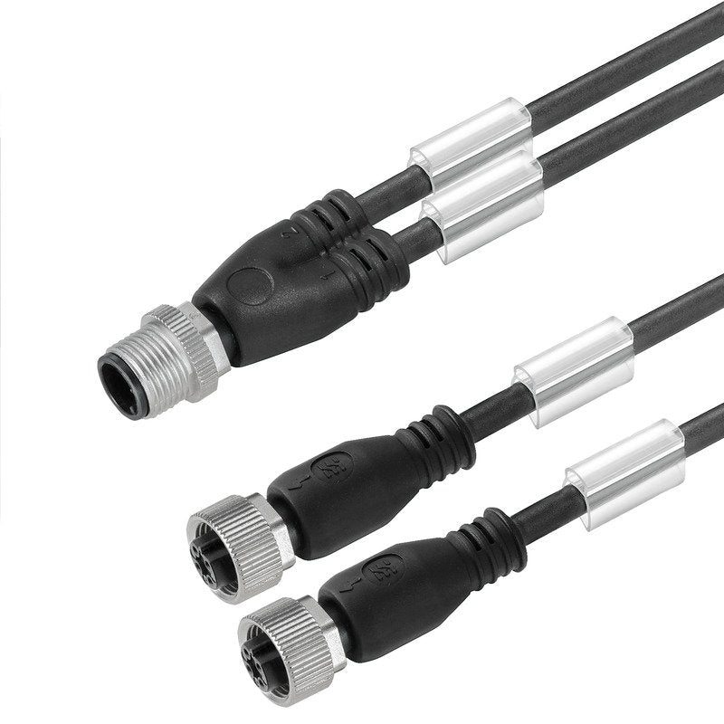 Weidmüller - Konfektioniertes Sensor-Aktor-Kabel Verbindungsleitung SAIL-ZW-M12BG-3-5.0V M12/M12