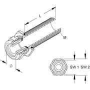 HKL - Kabelverschraubung IPON MS Kabelverschraubung 2234MXL20 M20, 7-15mm − 10 Stück