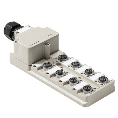 Weidmüller - Passiver Sensor-/Aktor-Verteiler (ohne Leitung) Sensor Aktor Verteiler SAI SAI-8-M 5P M12 OL