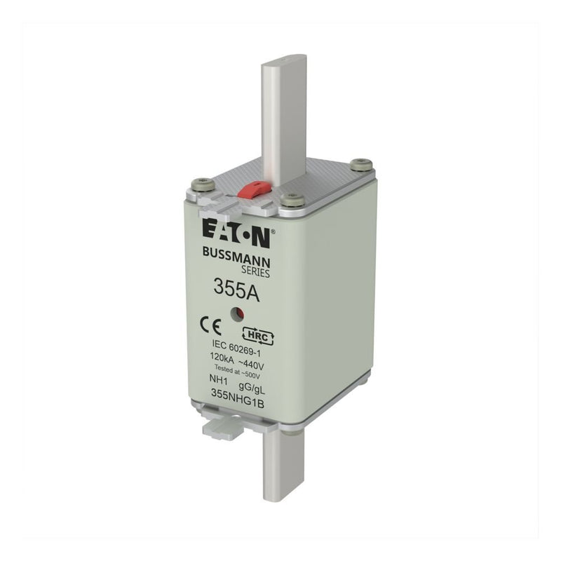 Eaton - Messersicherung Sicherungseinsatz Nieders. NH-SICHERU#355NHG1B 355A AC 440V 120kA − 3 Stück