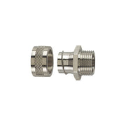 HellermannTyton - Metall-Schutzschlauch-Verschraubung Verschraubung PCS32-FM-M32 si − 2 Stück