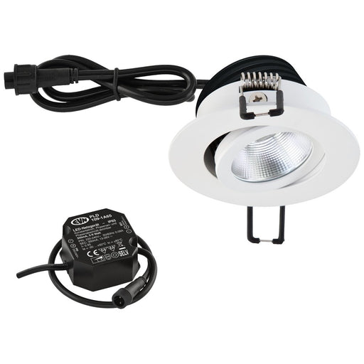 EVN Lichttechnik - Downlight/Strahler/Flutlicht P-LED Einbauleuchte PC650N90140 230V 4000K weiß