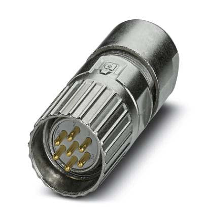 Phoenix Contact - Rundsteckverbinder, feldkonfektionierbar (Industriesteckverbinder) Kabelsteckverbinder M23-07P1N8A8004 − 1 Stück