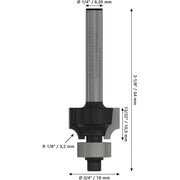 Bosch - Fräser PRO Abrundfräser, R 2608629691 1/8