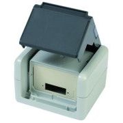 Telegärtner - Kommunikationsanschlussdose LWL Industrie Anschlussdose IP44 AP 100022787 für 1xSC-D Kupplung