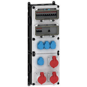Bals Elektrotech - CEE-Steckdosen-Kombination (IEC 60309) Steckdosen-Kombination 89131 Größe XXL