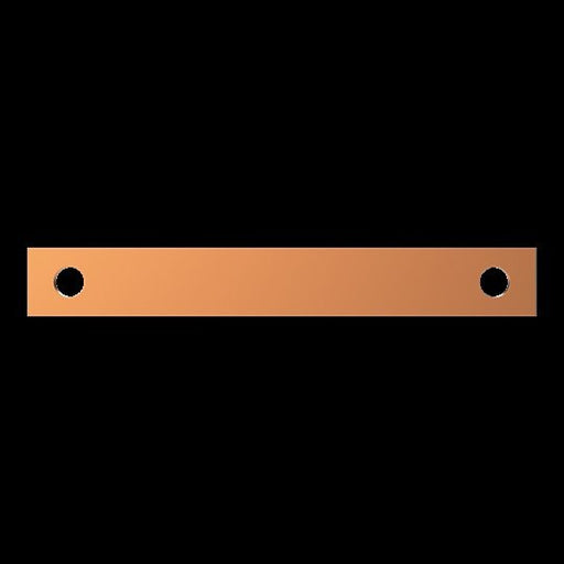 Striebel&John - Sammelschienenverbinder Cu-Verbinder ZX2404 20x5mm V1, Schiene C