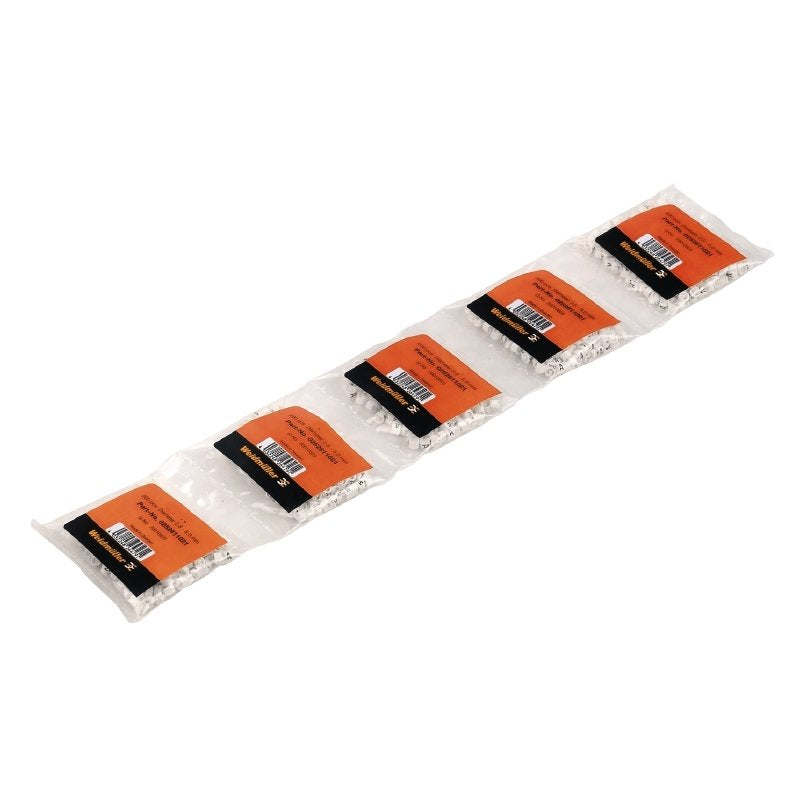Weidmüller - Kabelmarkierungssystem Leitermarkierer CLI C2-4WS/SW 4 MP − 100 Stück