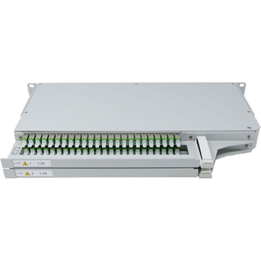 Connect Com - Patchpanel LWL Patchpanel 1HE re Fanout 952173 24x E2000/APC Kuppl